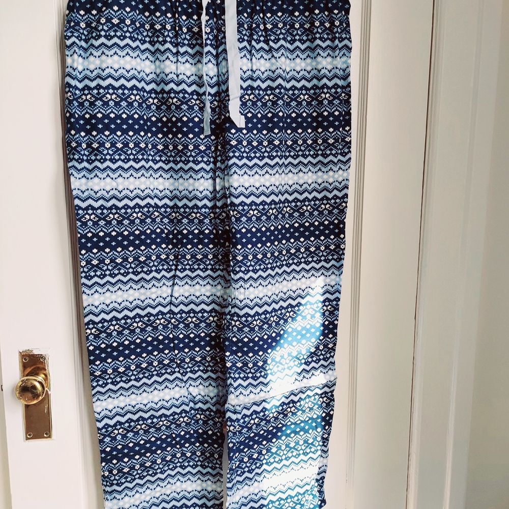 NWOT Women's Fair Isle Pajama Pants